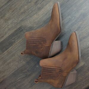 Brown Patina boots (Portland leather)